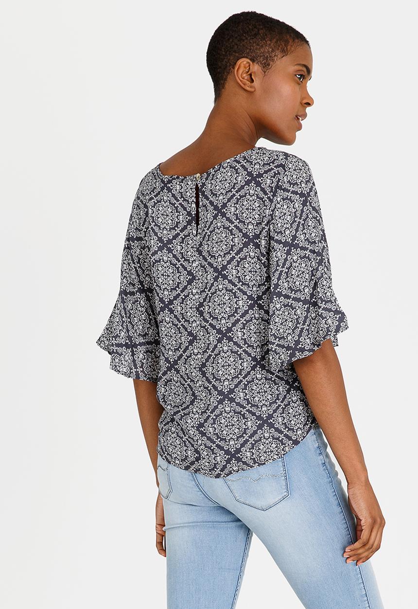 O'Neill - Flutter Sleeve Top Blue