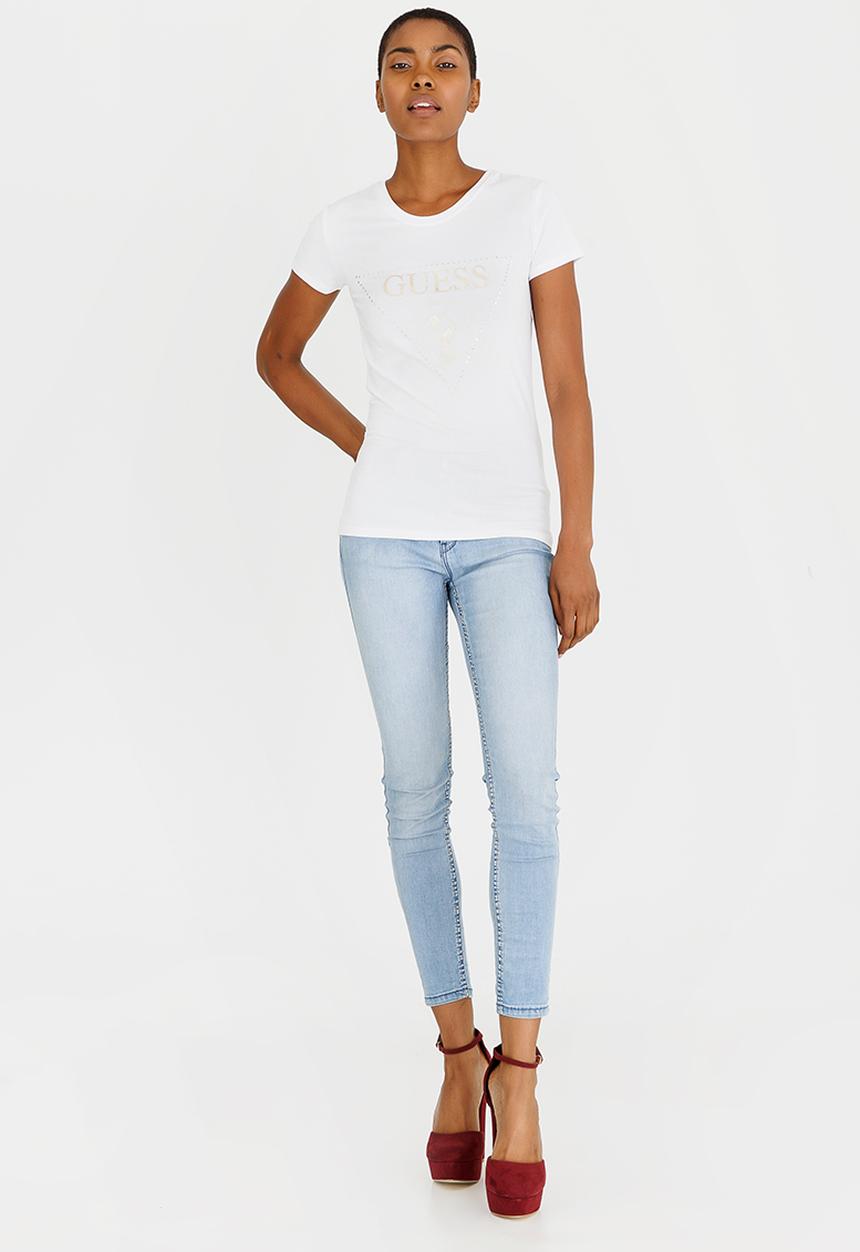 GUESS - Guess Bling Tee White