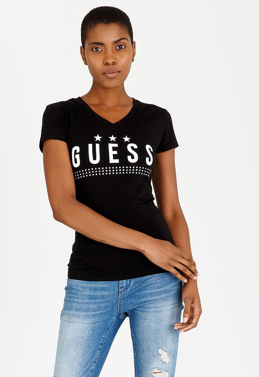 GUESS - Guess Star Tee Black
