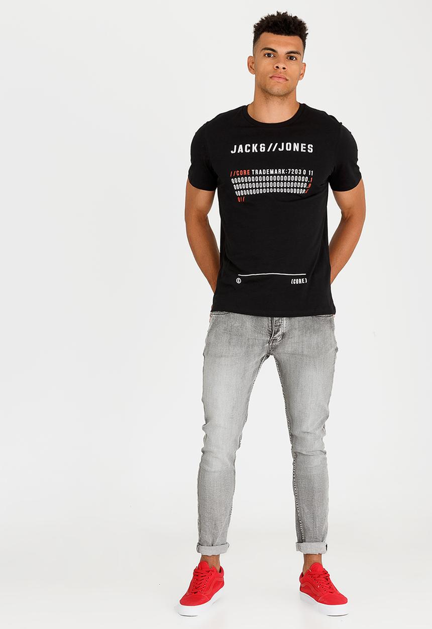Jack & Jones - Soren Cotton T-Shirt Black