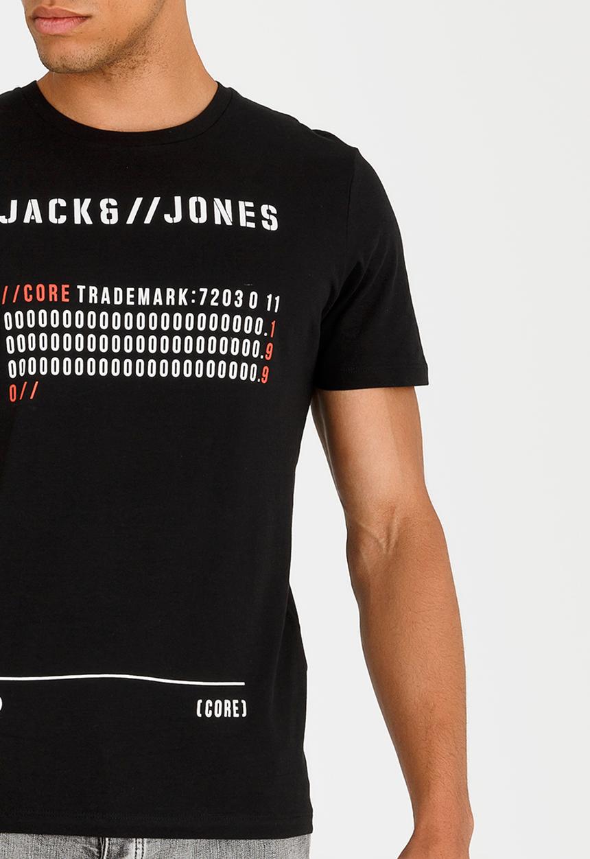 Jack & Jones - Soren Cotton T-Shirt Black