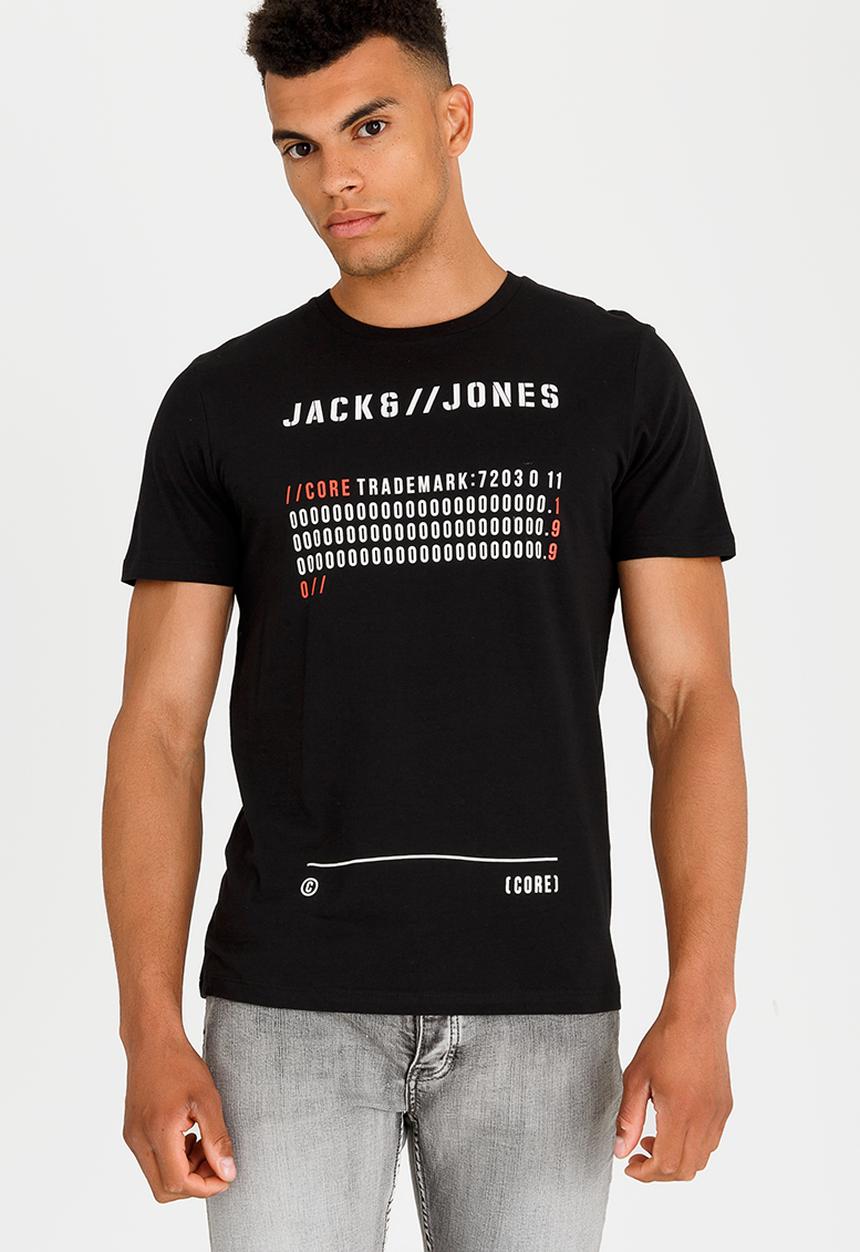 Jack & Jones - Soren Cotton T-Shirt Black