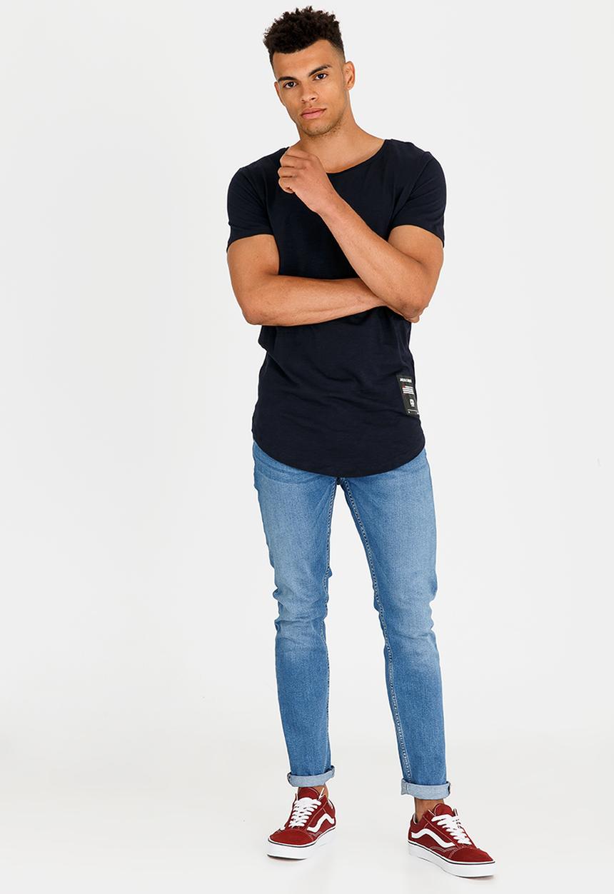 Jack & Jones - Vand Crew T-Shirt Navy