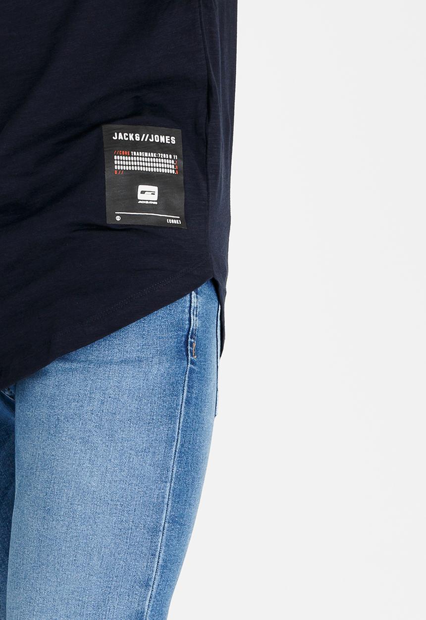 Jack & Jones - Vand Crew T-Shirt Navy