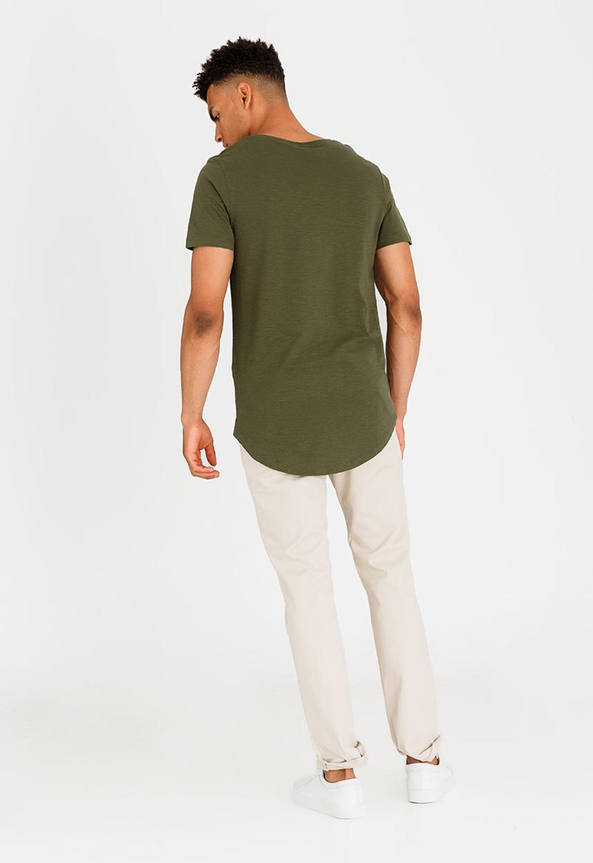Jack & Jones - Vand Crew T-Shirt Khaki Green