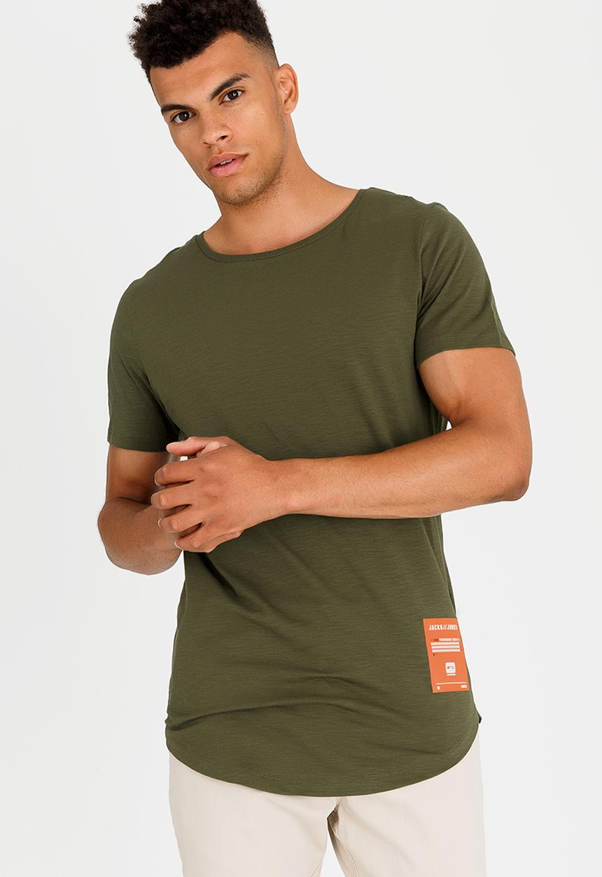 Jack & Jones - Vand Crew T-Shirt Khaki Green