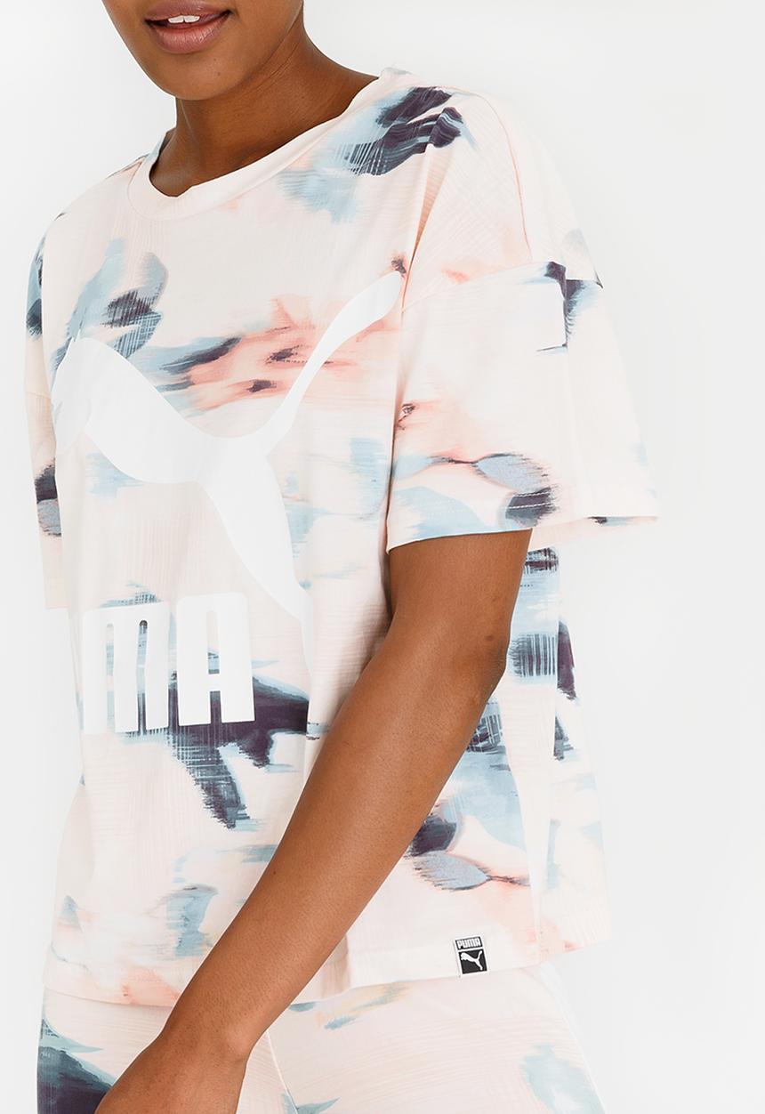 PUMA - Classics Logo Tee Pale Pink