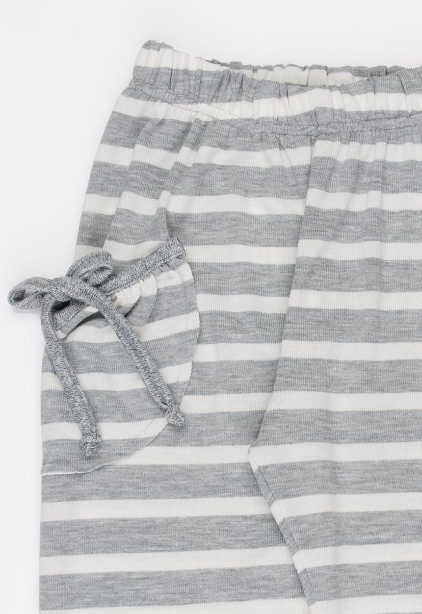 Eco Punk - Girls Pants With Cuff Multi-colour