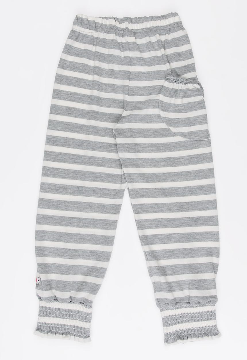 Eco Punk - Girls Pants With Cuff Multi-colour