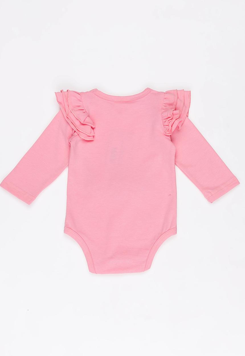 Pop Candy - Printed Bodysuit Pale Pink
