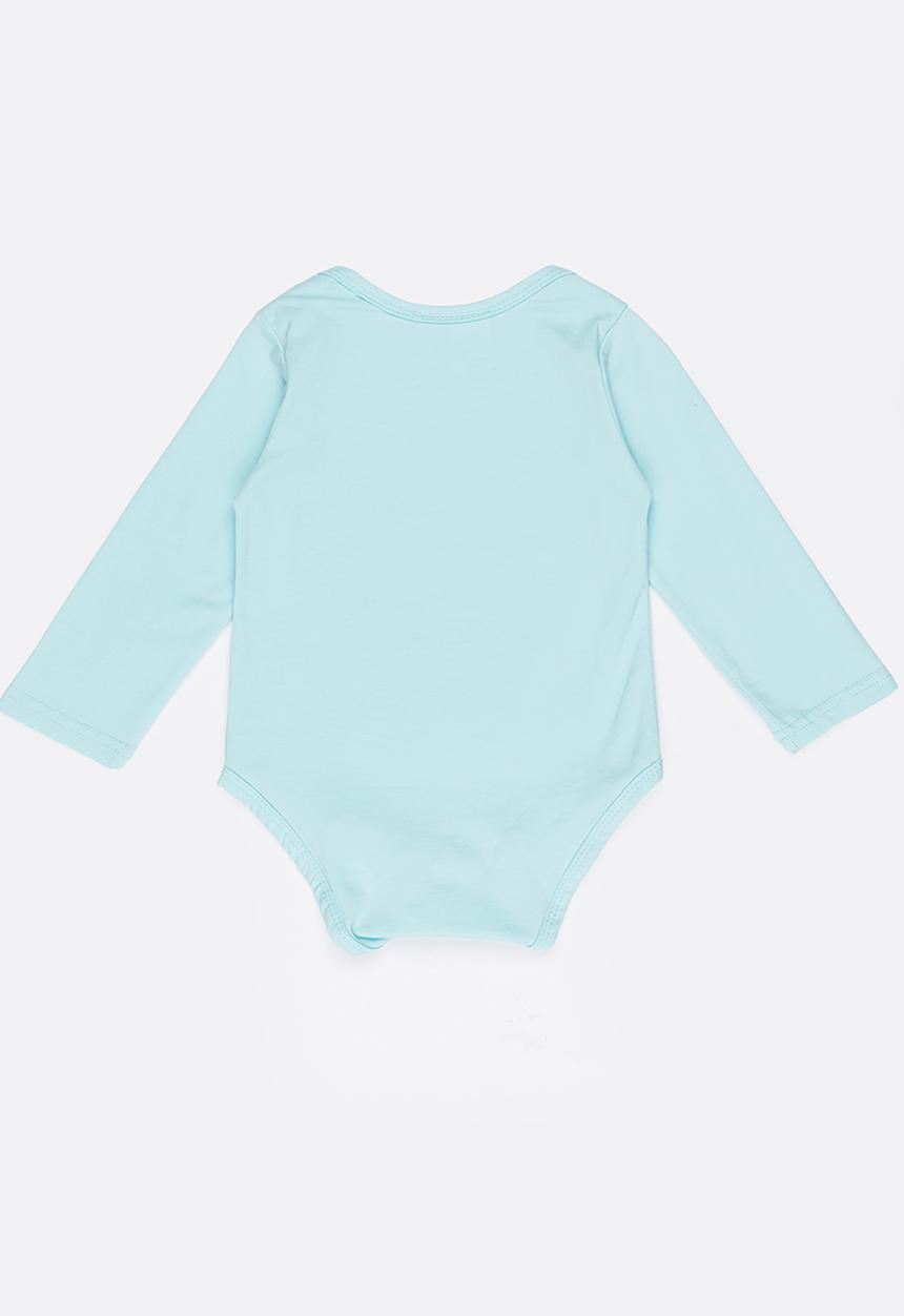 Pop Candy - Printed Unicorn Bodysuit Turquoise