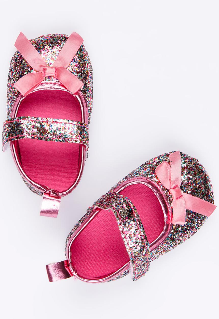 Pop Candy - Bow  Pump Mid Pink