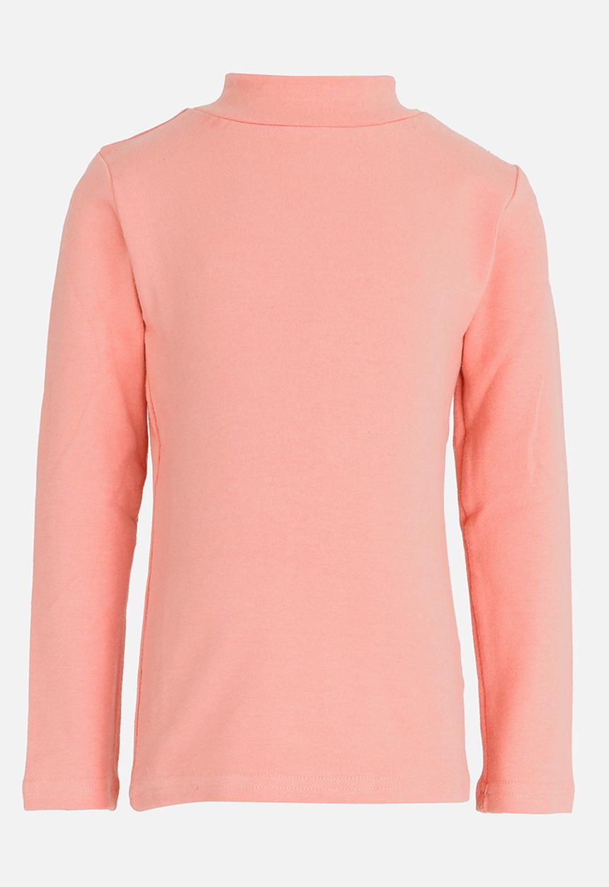 Pop Candy - Girls  Polo Neck   Top Mid Pink