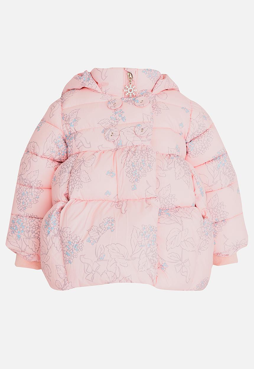Pop Candy - Girls   Puffer Jacket Pale Pink