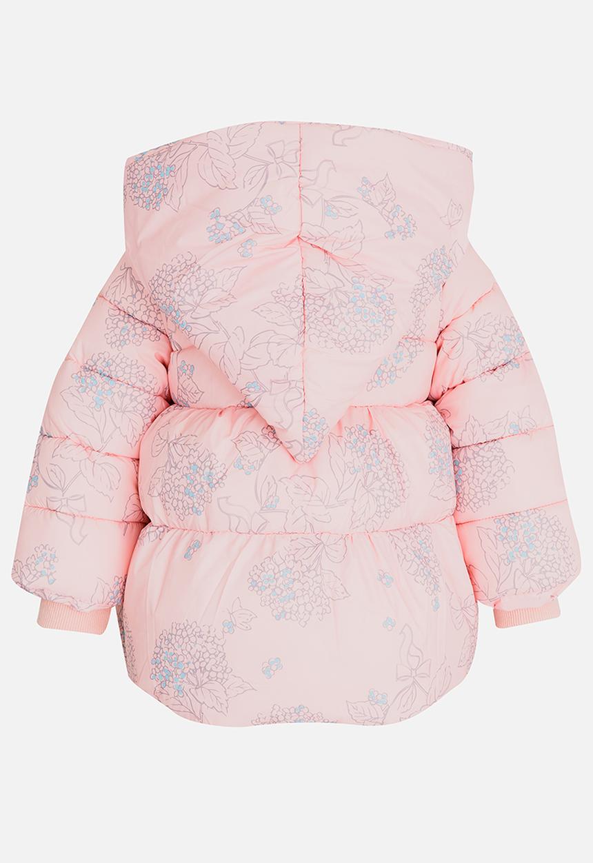 Pop Candy - Girls   Puffer Jacket Pale Pink