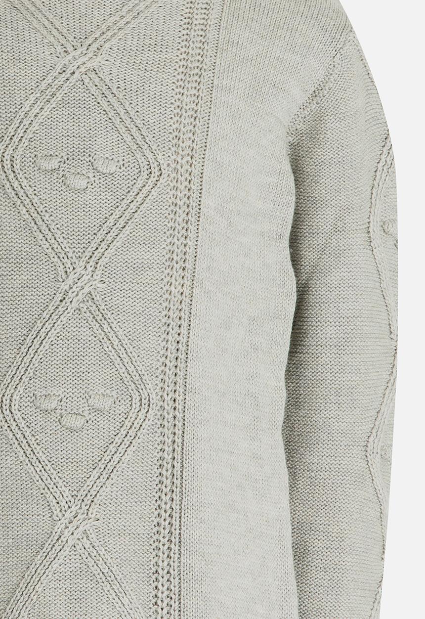 Soobe - Girls Knitted Dress Grey