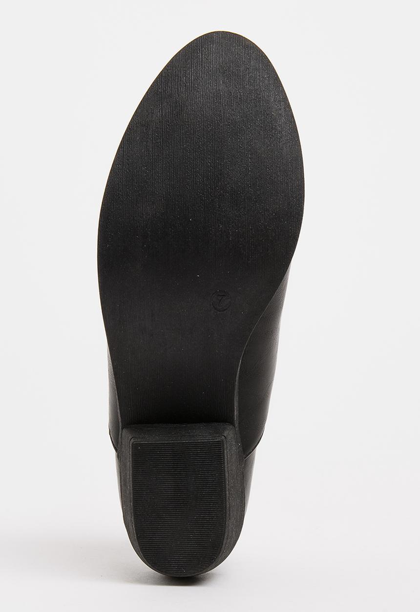 Jada - Elastic Detail Ankle Boots - black