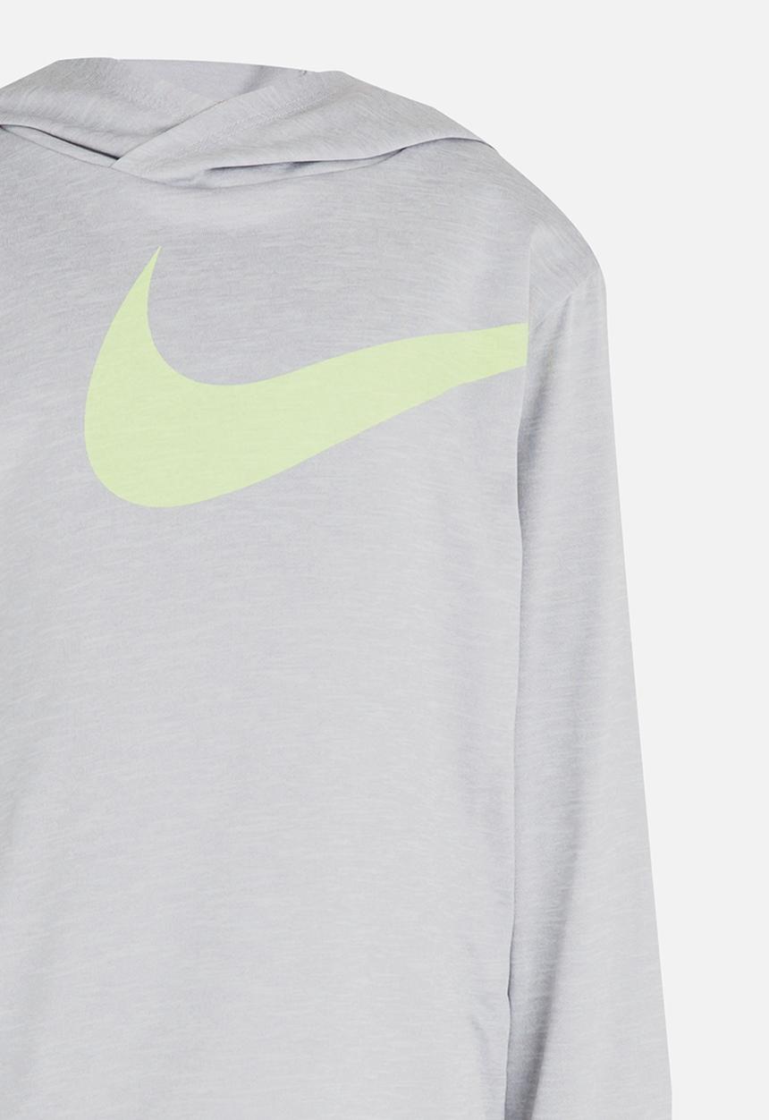 Nike - Nike Drifit Swoosh Pullover Hoody Grey