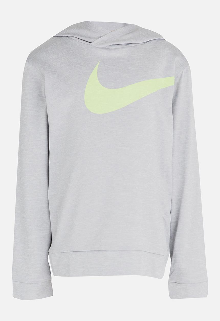 Nike - Nike Drifit Swoosh Pullover Hoody Grey