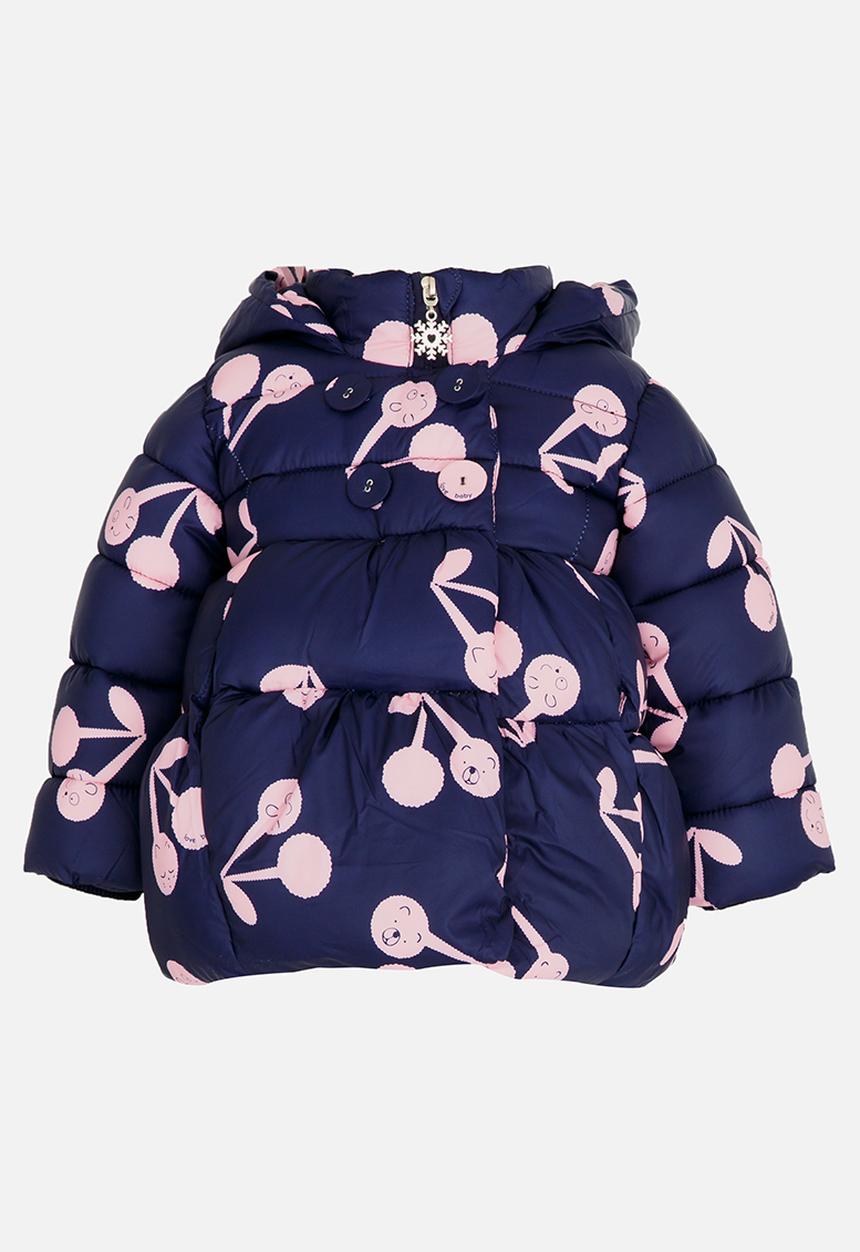 Pop Candy - Girls   Puffer Jacket Navy