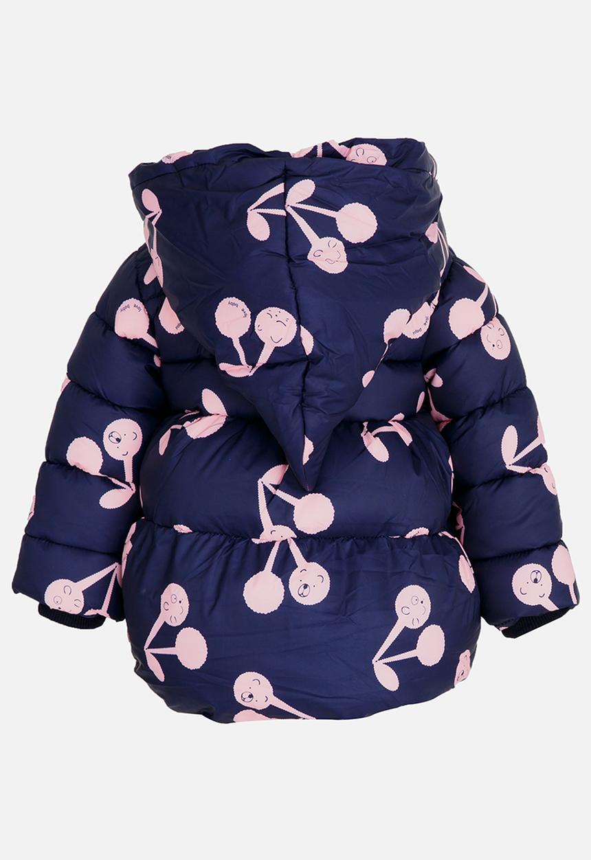 Pop Candy - Girls   Puffer Jacket Navy