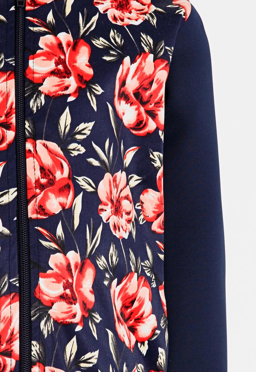 See-Saw - Printed Bomber Jacket Multi-colour