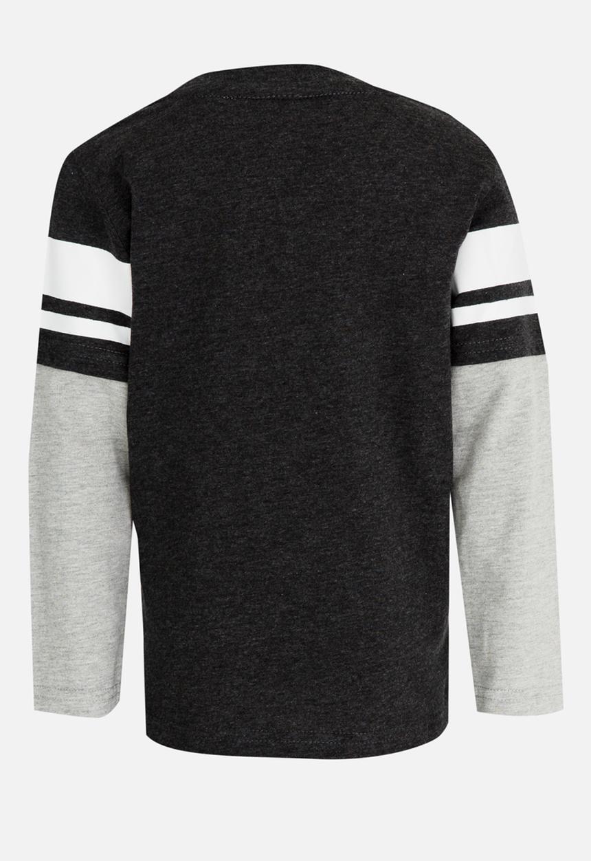 Pop Candy - Monkey Printed Tee Grey