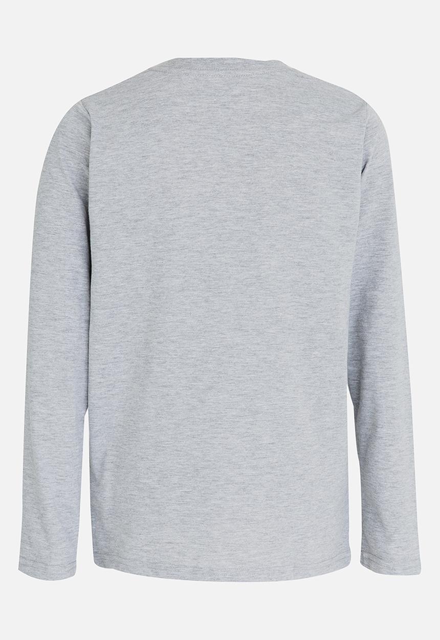 Quiksilver - Glass Off Long Sleeve Classic Fit Tee Grey