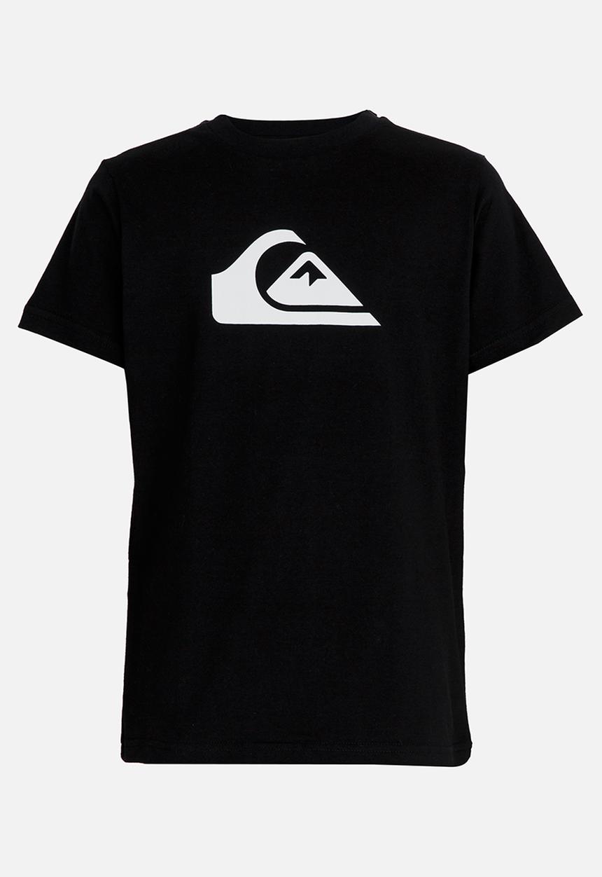 Quiksilver - Comp Logo Short Sleeve Classic Fit Tee Black