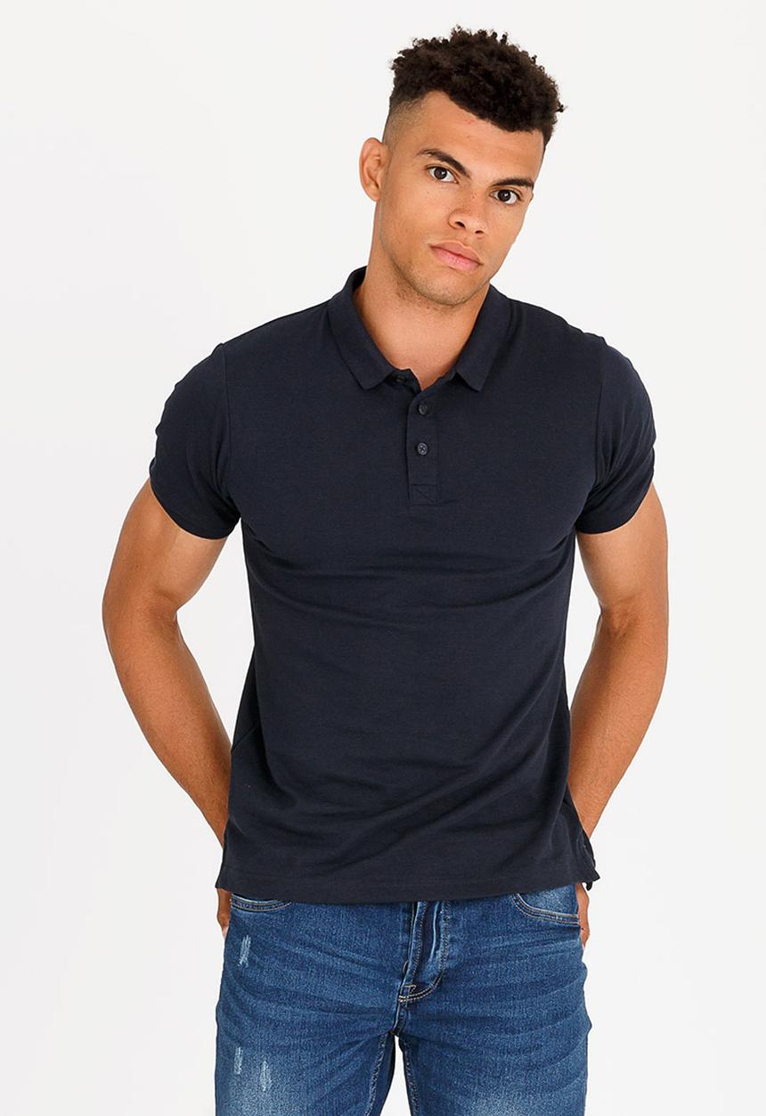 Brave Soul - Fyodor Cotton Golfer Navy