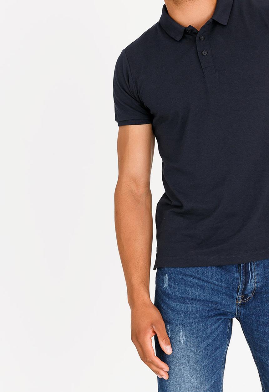 Brave Soul - Fyodor Cotton Golfer Navy