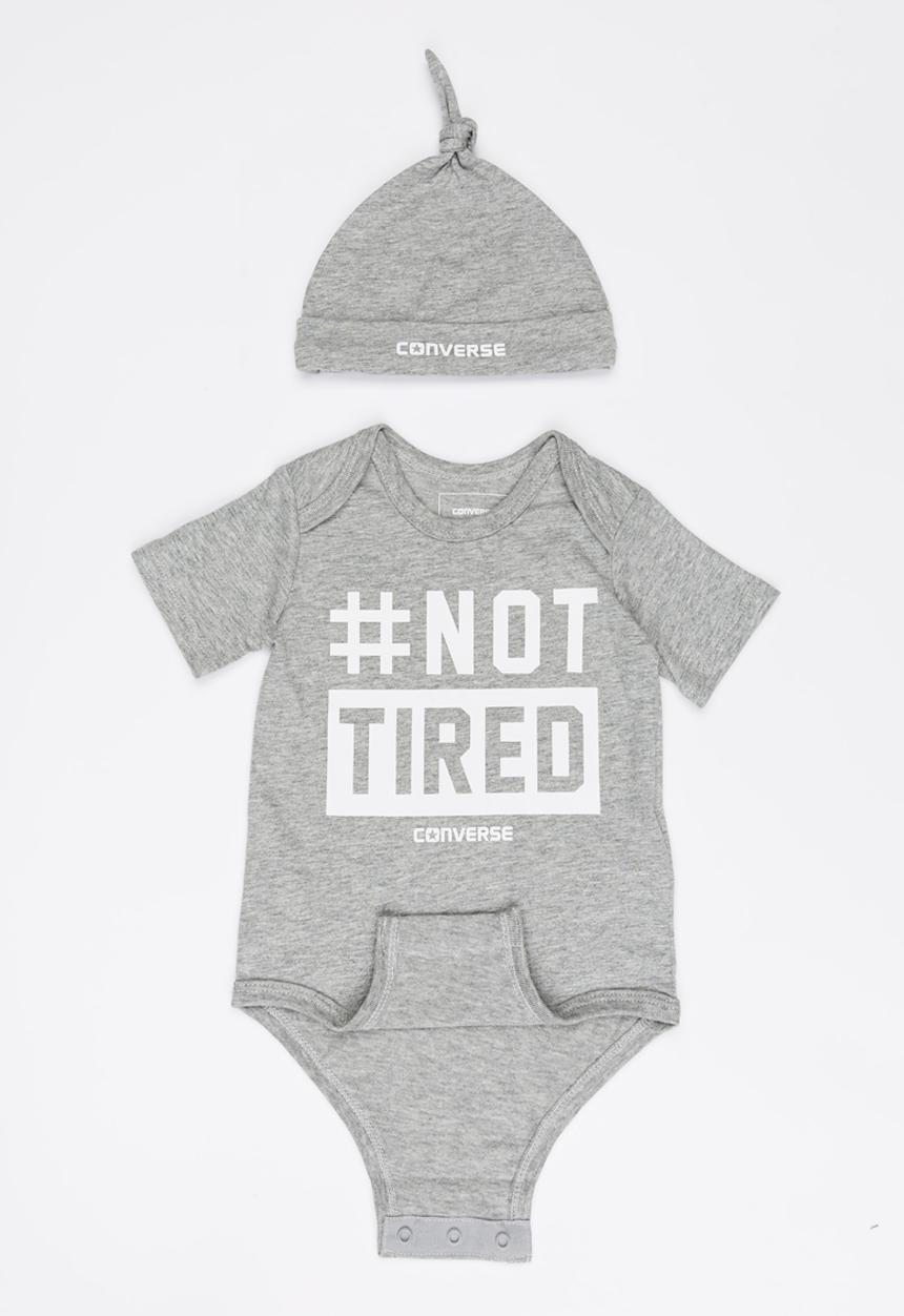 Converse - Converse Nottired Creeper Hat Set Dark Grey
