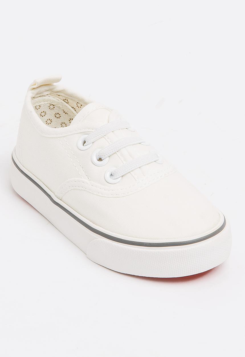 Pop Candy - Girls Canvas Sneaker White