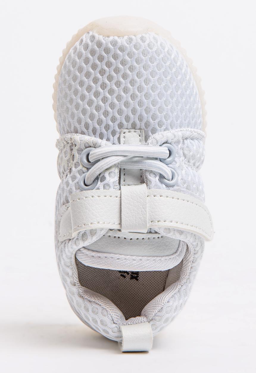 Pop Candy - Girls Light Up Sneaker White