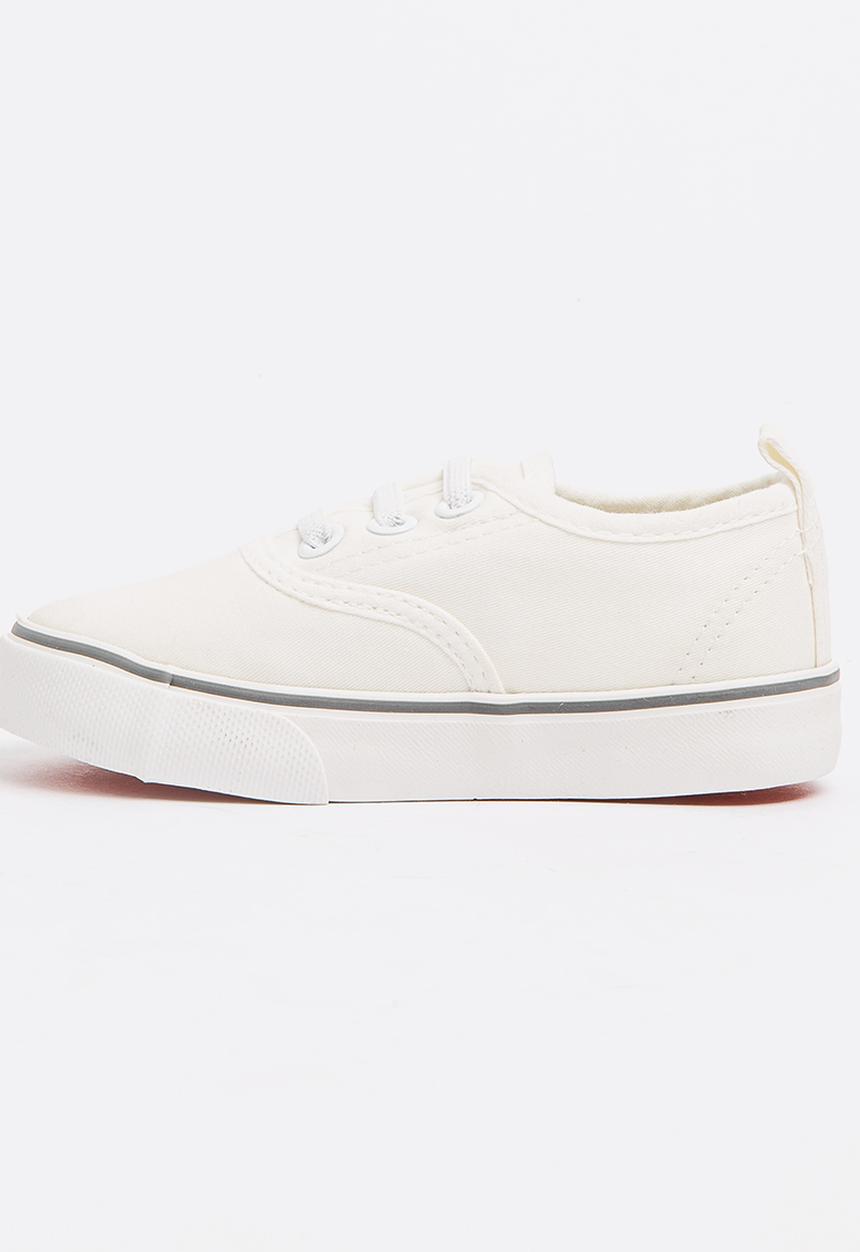 Pop Candy - Girls Canvas Sneaker White