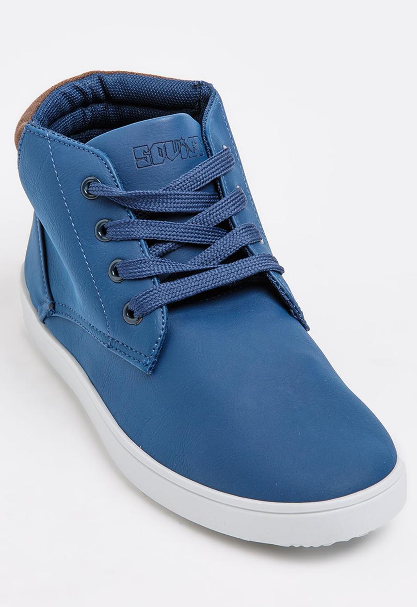 SOVIET - Liverpool Hi Cut Boots Navy