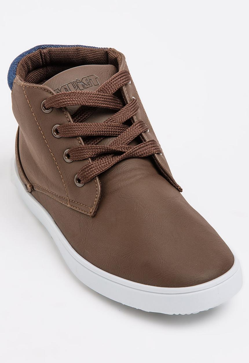 SOVIET - Liverpool Hi Cut Boots Brown
