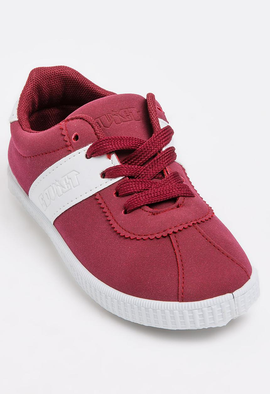 SOVIET - Platini Low Cut Sneaker Burgundy