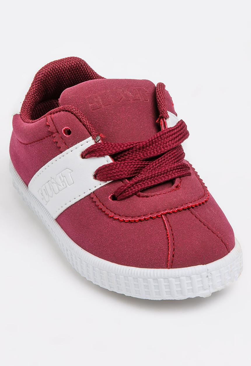 SOVIET - Platini Low Cut Sneaker Burgundy