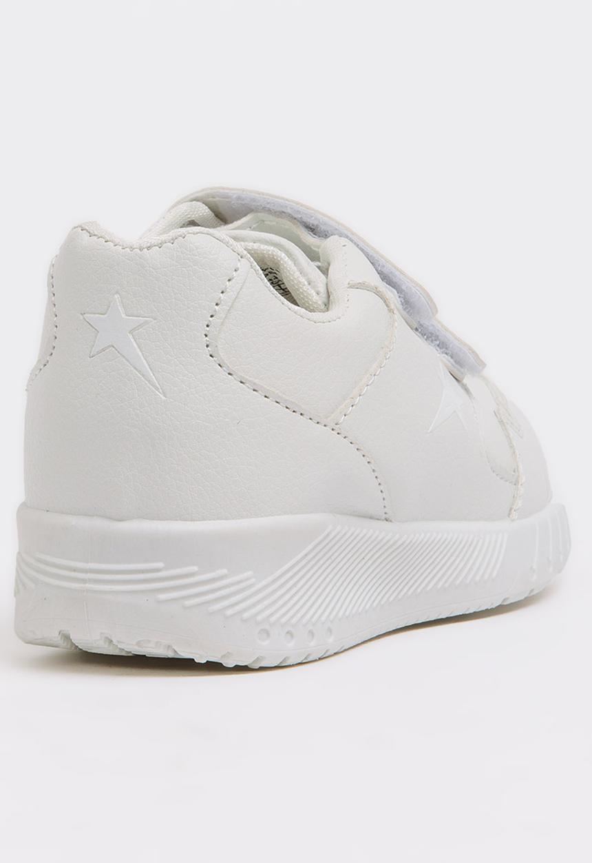 SOVIET - Maldini Low Cut Sneaker Mono White
