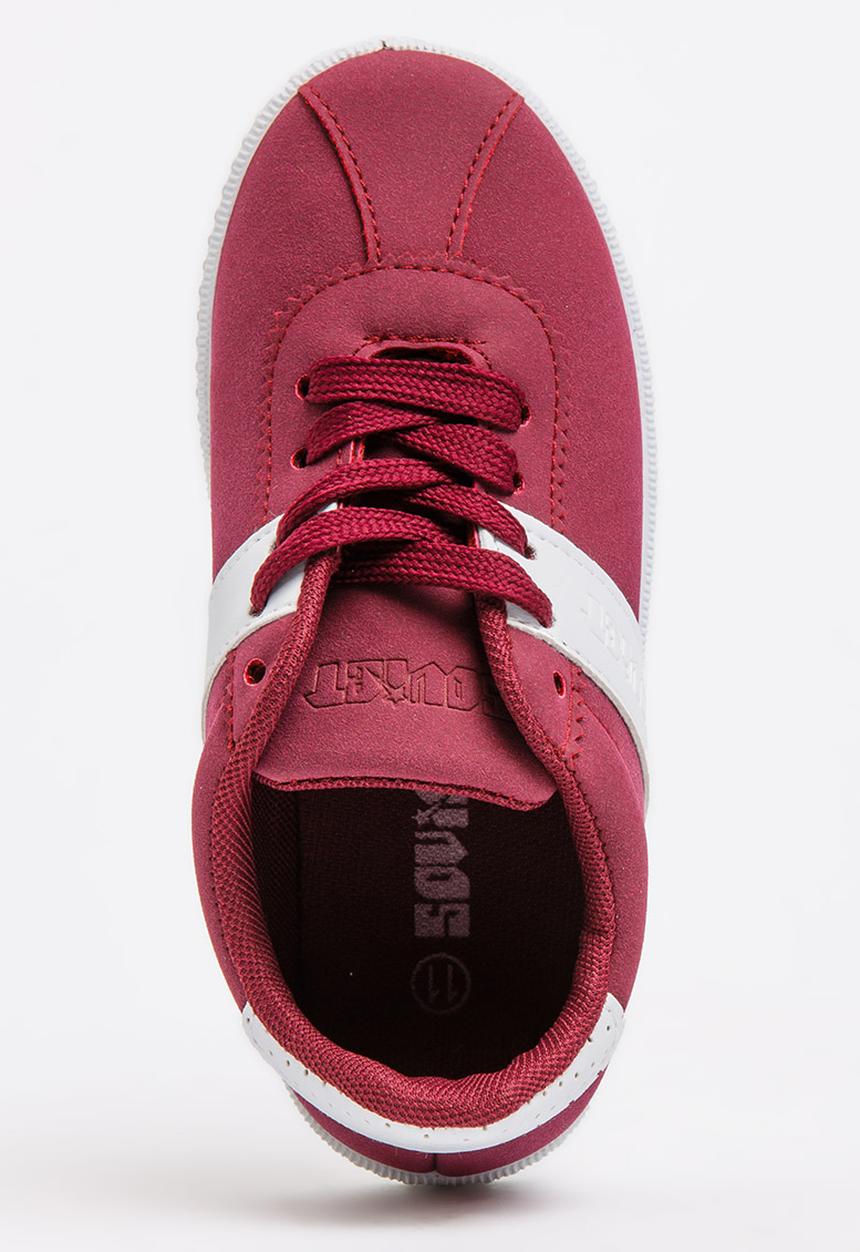 SOVIET - Platini Low Cut Sneaker Burgundy