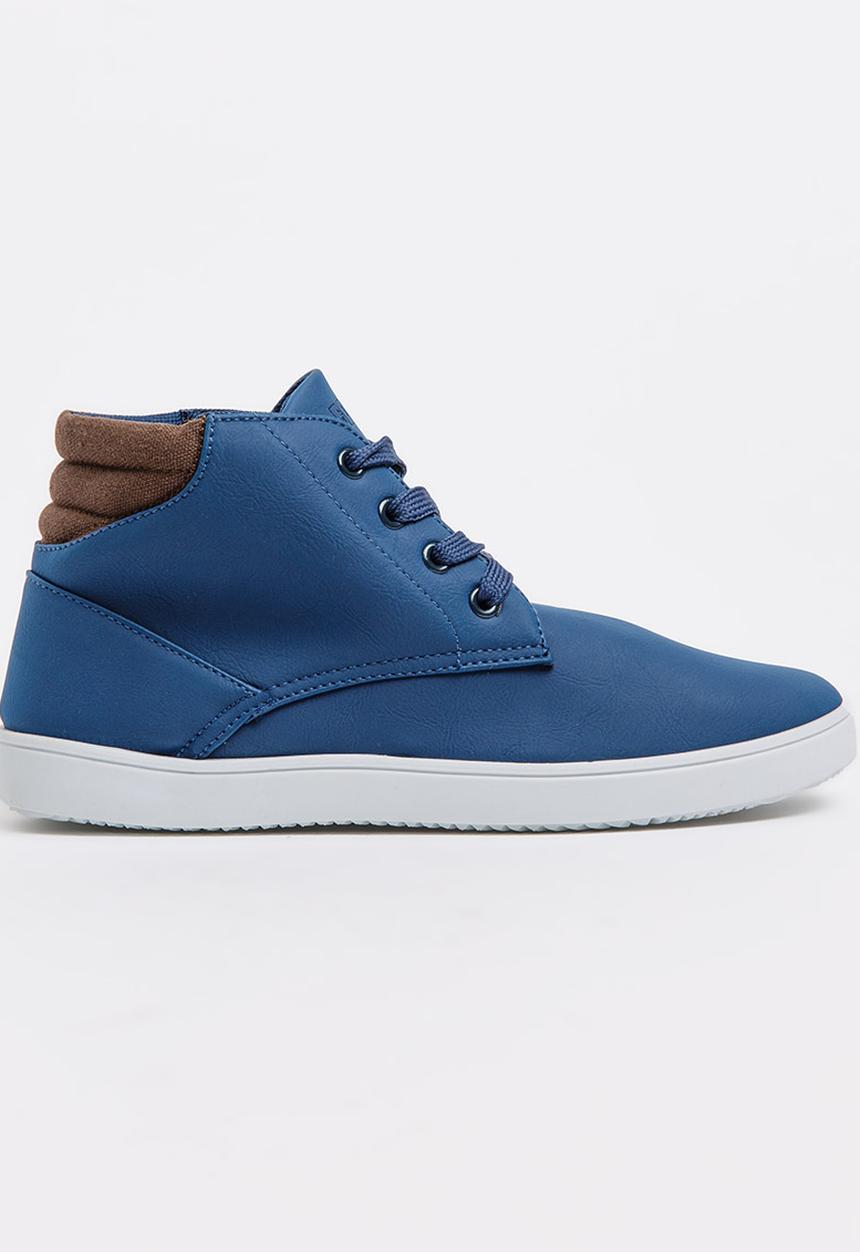 SOVIET - Liverpool Hi Cut Boots Navy