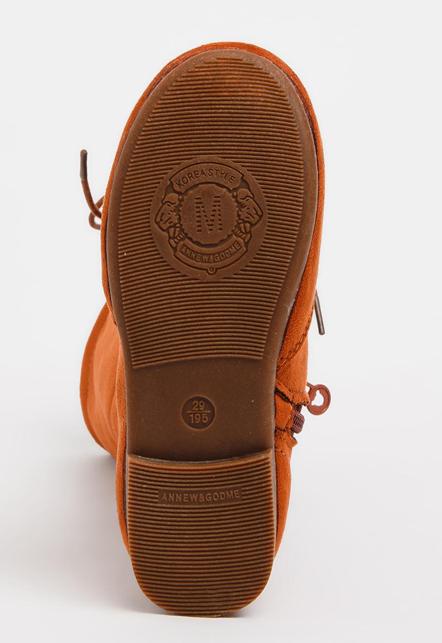 Pop Candy - Girls Knee-Length Boot Tan
