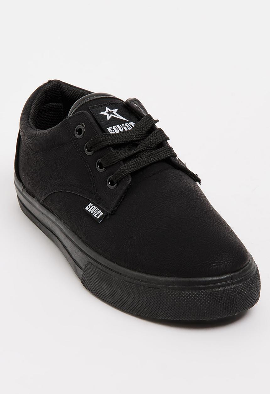 SOVIET - Clyde Low Cut Sneaker Mono Black