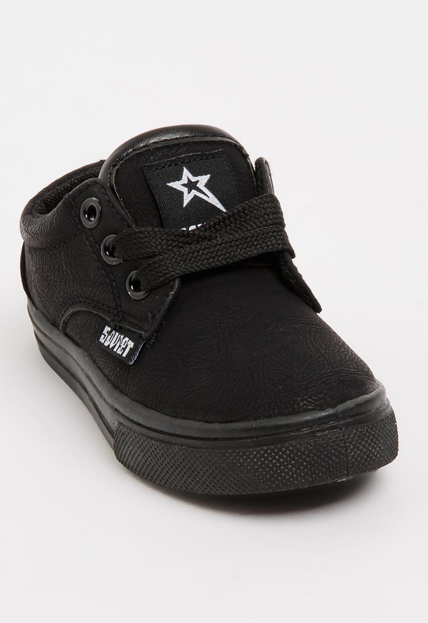 SOVIET - Clyde Low Cut Sneaker Mono Black