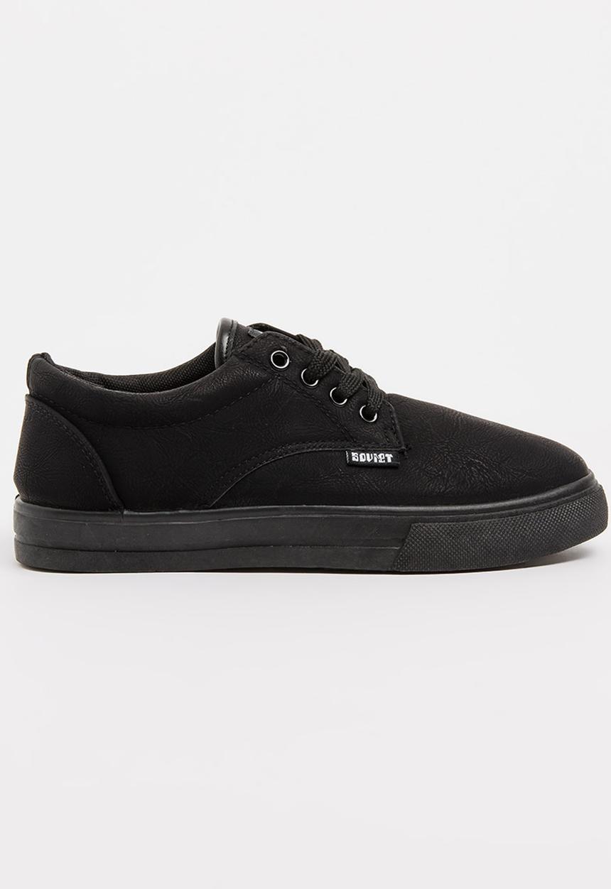 SOVIET - Clyde Low Cut Sneaker Mono Black
