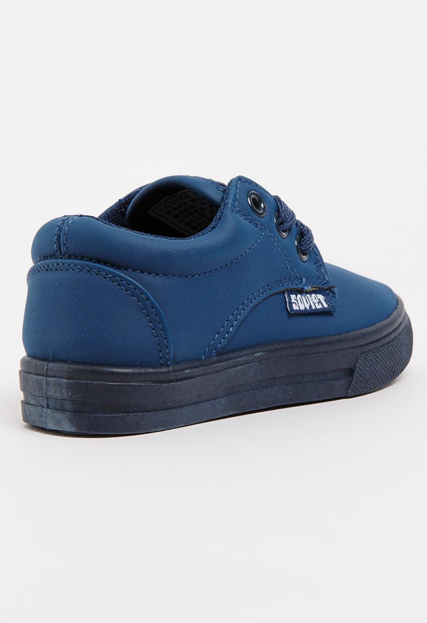 SOVIET - Clyde Low Cut Sneaker Mono Navy
