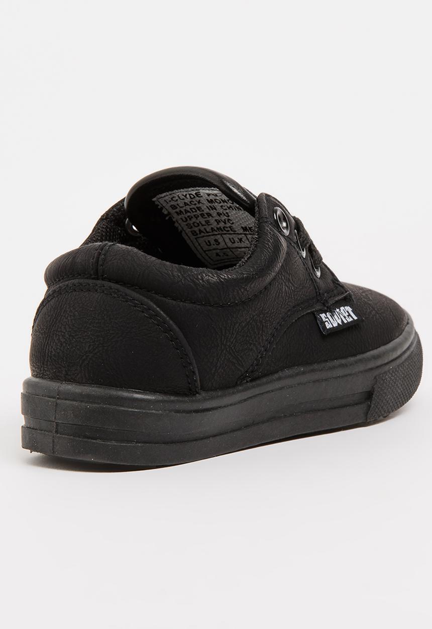 SOVIET - Clyde Low Cut Sneaker Mono Black