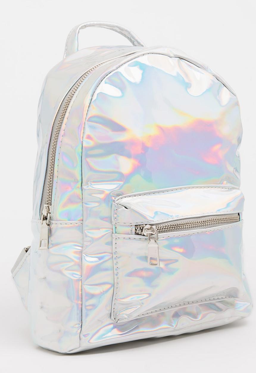 Pop Candy - Metallic Backpack Silver