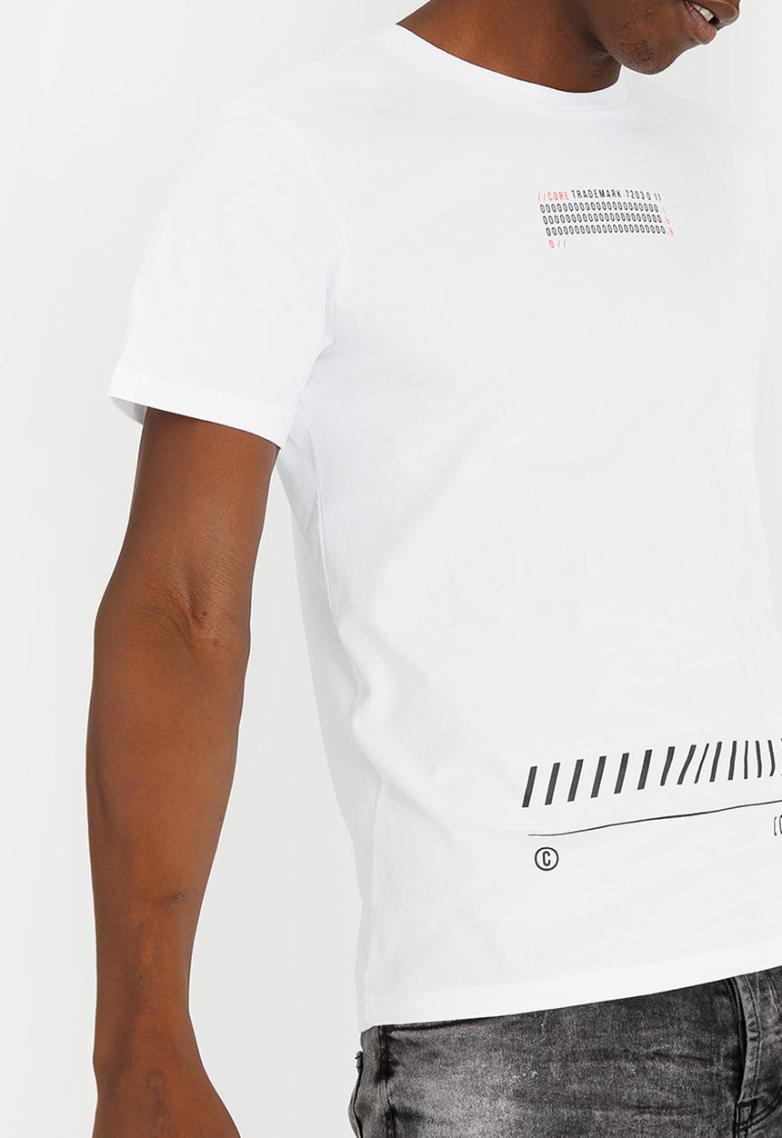 Jack & Jones - Soren Cotton T-Shirt White